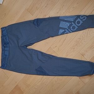 Adidas XL grey blue leggings